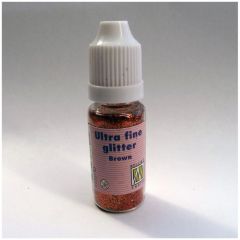 Nellie's Choice • Glitter Ultra Fine (Bottle) Brown (GLIT011)