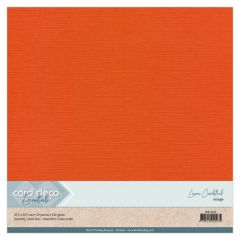 Linnenkarton - Card Deco - Scrap - Oranje - (LKK-SC11)