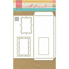 Marianne D Craft Stencil - A4 - Slimline envelop PS8079*