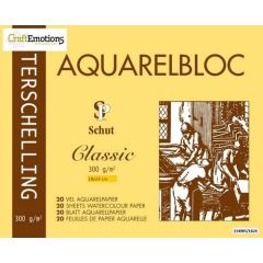 Schut Terschelling Aquarelblok Classic 20x20cm 300 gram - 20 sheets