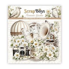 ScrapBoys Romantic Garden Die cut elements SB-ROGA-12 250gr 41 pcs *