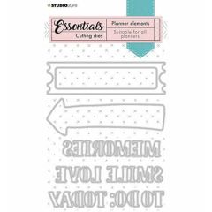 SL Cutting Die Text dies Planner Essentials 109x131mm nr.08