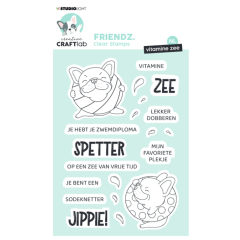 Friendz Clear Stamp Vitamine Zee NL (CCL-FR-STAMP469) *