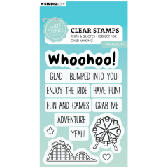 Sweet Stories Clear Stamp Texts & Quotes Have Fun (SL-SS-STAMP622) *