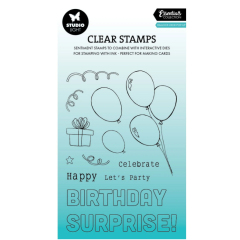 Studio Light • Essentials Clear stamps Balloon box pop-up - STAMP759*