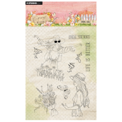 Spring Meadow Clear Stamp Spring Girls (SL-SM-STAMP772) *