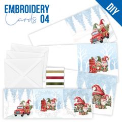 Stitch and Do Cards - Yvonne Creations - Gnomes for Christmas (STDOPP004)