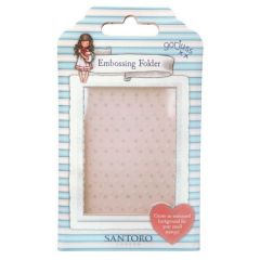 Studio Light Embossing Folder Dots Gorjuss Essentials nr.19 GOR-ES-EMB19 70x100mm *