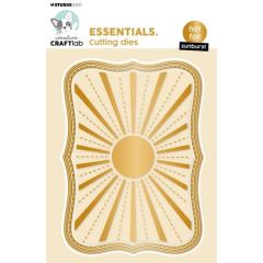 Studio Light Hot Foil Cutting Die Sunburst Essentials nr.3 CCL-ES-HFCD03 147x107mm *