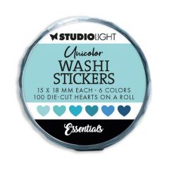 Studio Light Washi Die-cut Stickers Blues Essentials nr.20 SL-ES-WASH20 55x55mm *