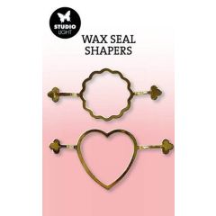 Studio Light Wax Shapers Scallop & heart Essentials Tools nr.22 SL-ES-WAX22 110x171mm *