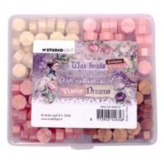 Studio Light • Victorian Dreams Wax Beads 4 Colors Pink (JMA-VD-WAX13)