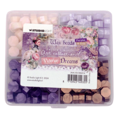 Studio Light • Victorian Dreams Wax Beads 4 Colors Purple (JMA-VD-WAX14)